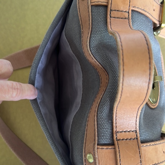 Fossil Olive Shoulder Bag - Picture 5 of 14